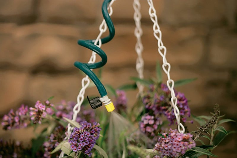 Orbit 56318 Hanging Basket Drip Irrigation Drip Watering Kit with 1-Outlet Digital Hose Faucet Sprinkler Timer - Image 3
